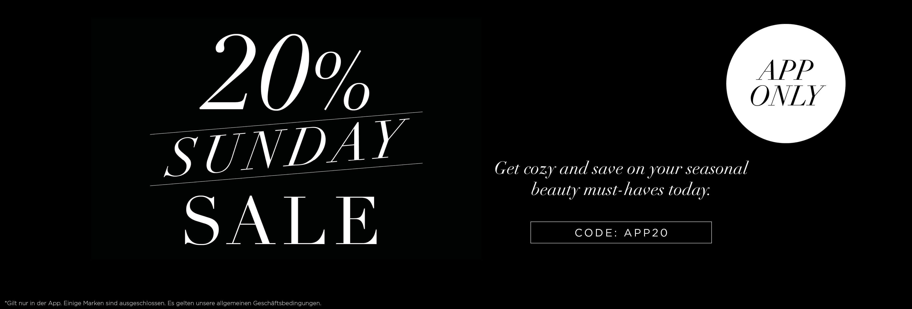 Sunday Sale
