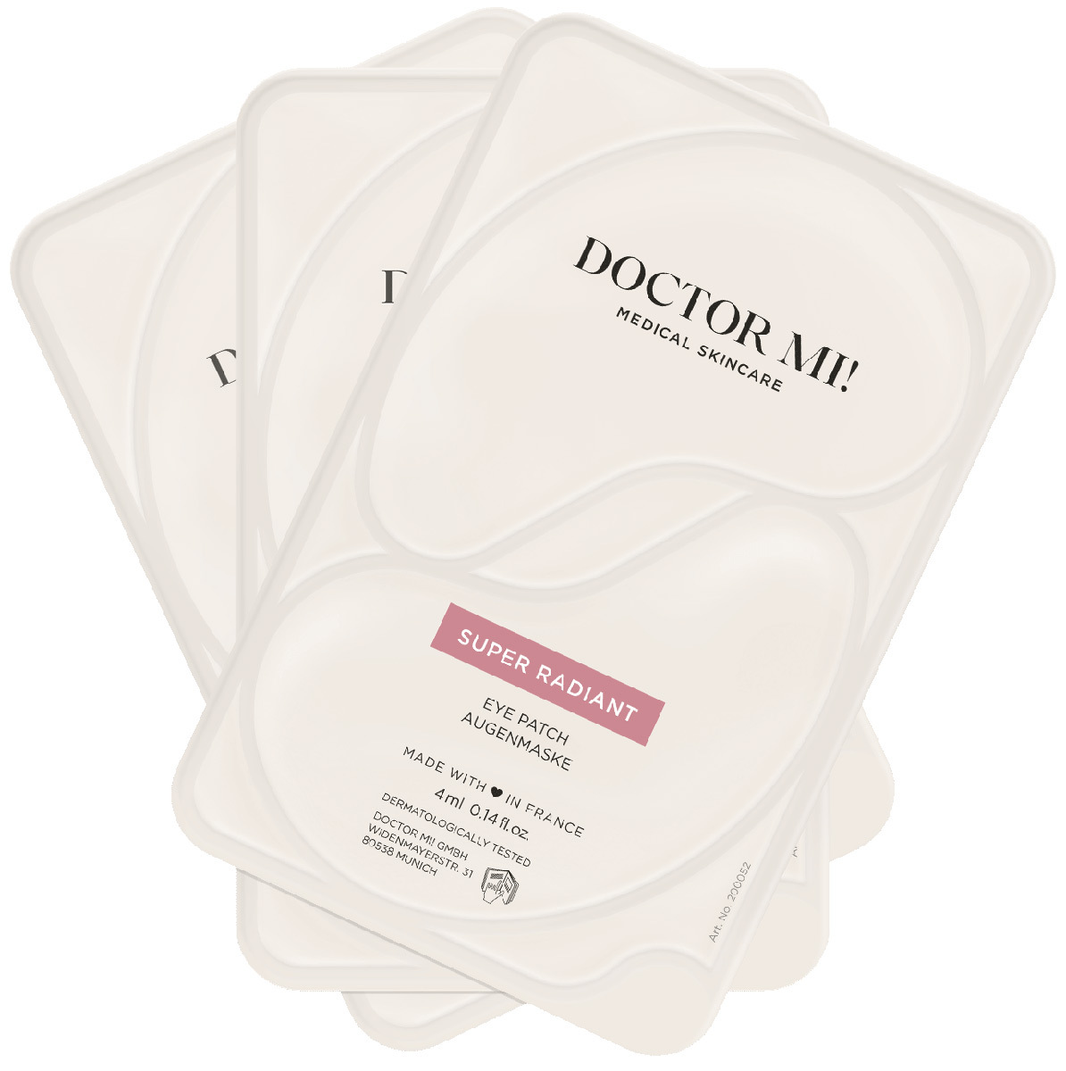 DOCTOR MI! - SUPER RADIANT Eye Patch - Eyepads & Masks