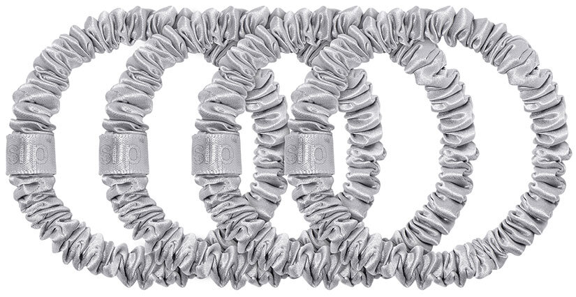 Slip - Pure Silk Skinny Scrunchies - Haargummis aus Seide