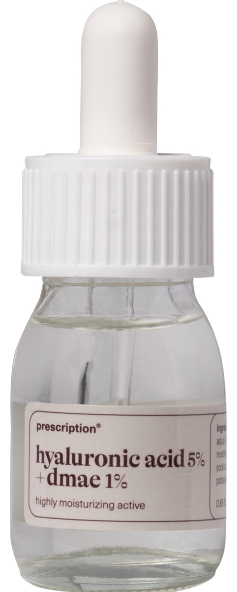 Prescription® Skincare - Hyaluronic Acid 5% + dmae 1% - Hyaluronic Acid serum