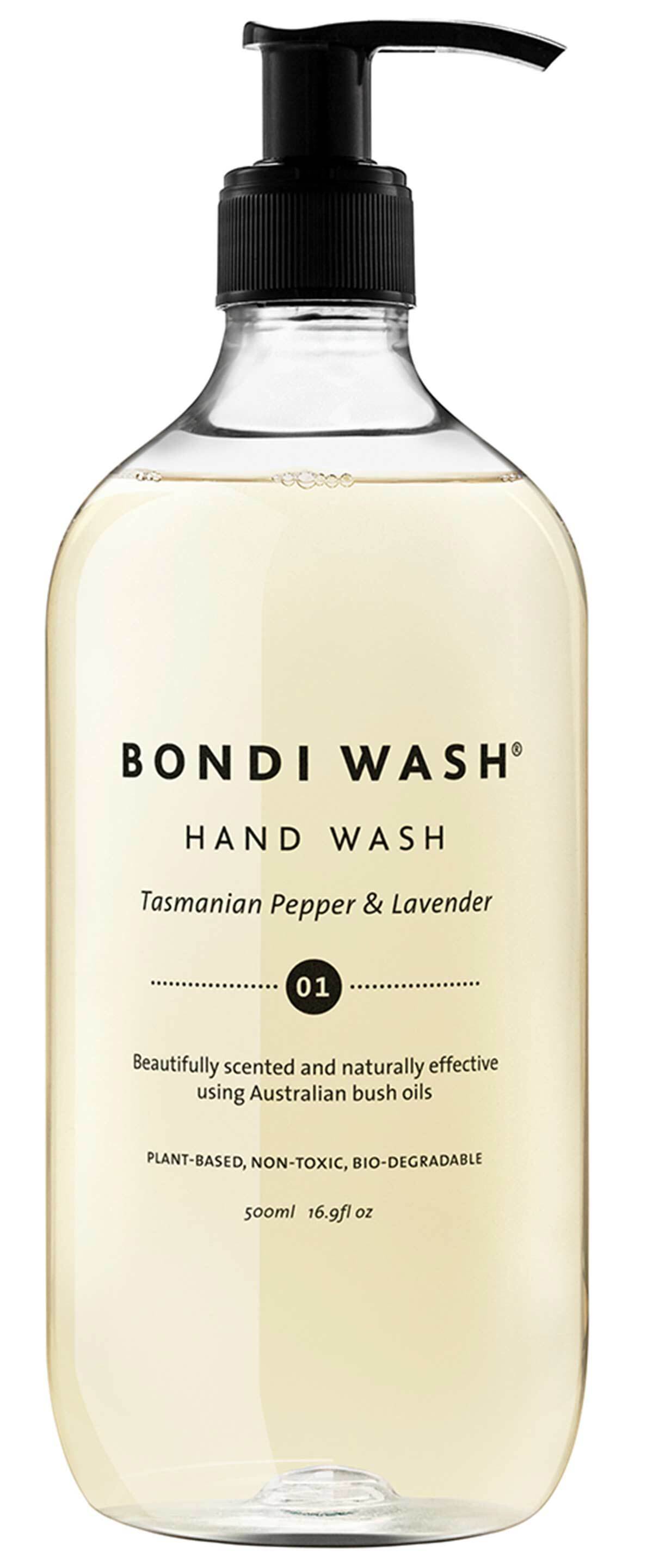 Bondi Wash - Hand Wash Tasmanian Pepper & Lavender - Hand soap & scrub
