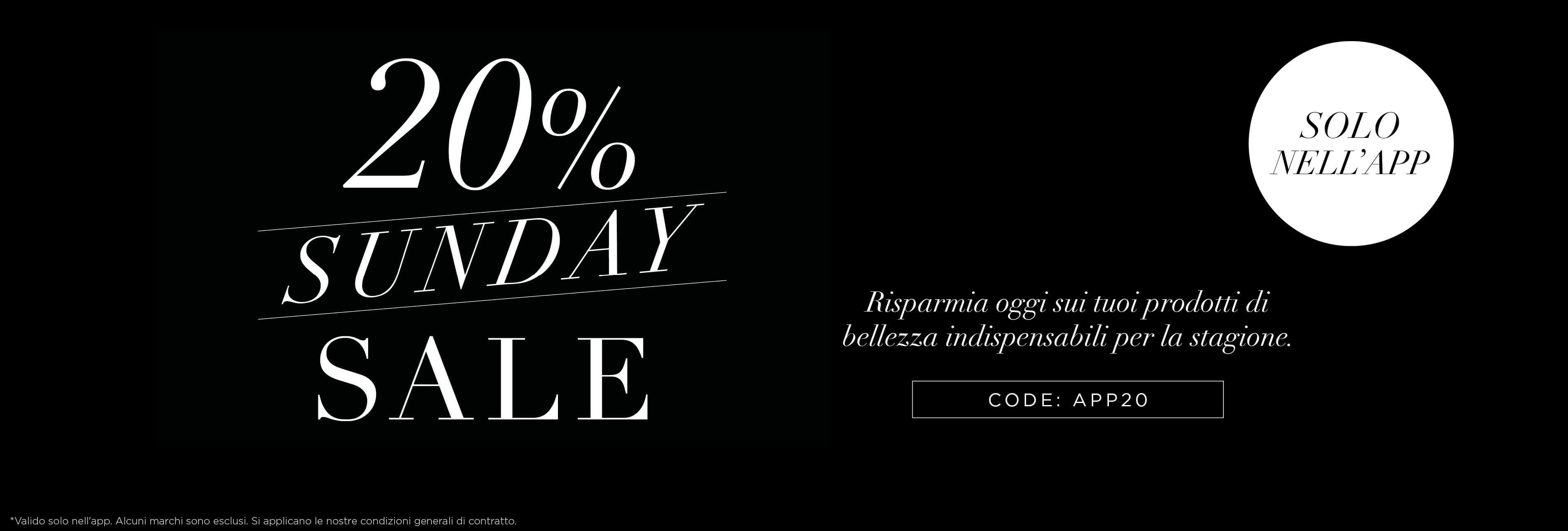 Sunday Sale