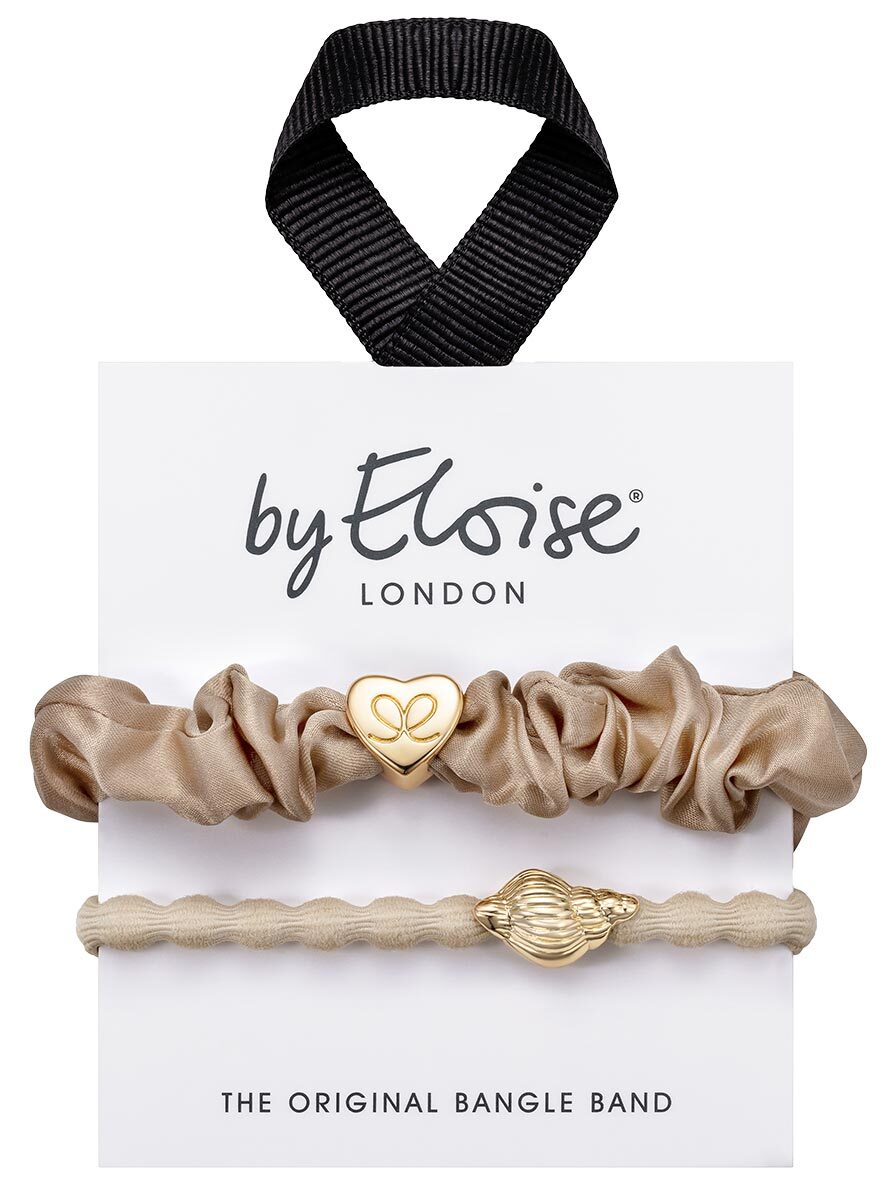 By Eloise - Silky Sands - Hair Ties - silk