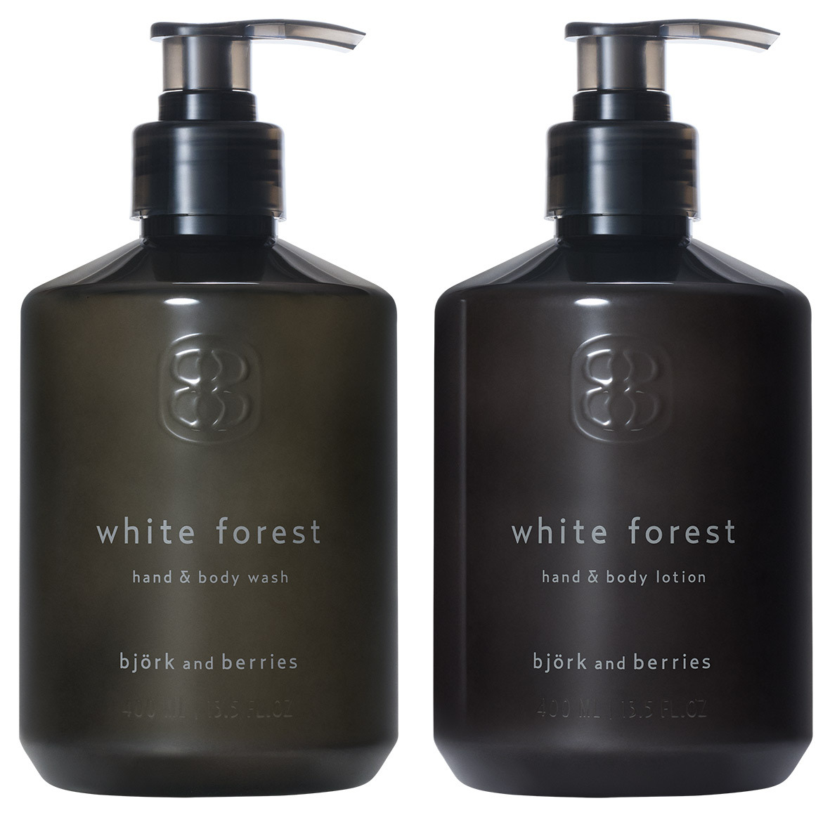 Björk and Berries - White Forest Hand & Body Care Duo - Bodylotion & Cream