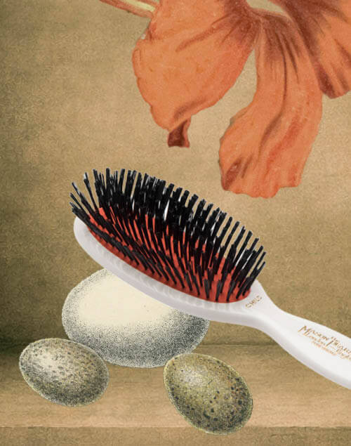 Mason Pearson Small Extra Boar Bristle Hairbrush B2 Dark Ruby