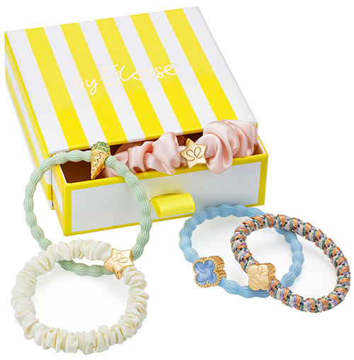 By Eloise - Capri Gelato Box - Hair Ties - silk