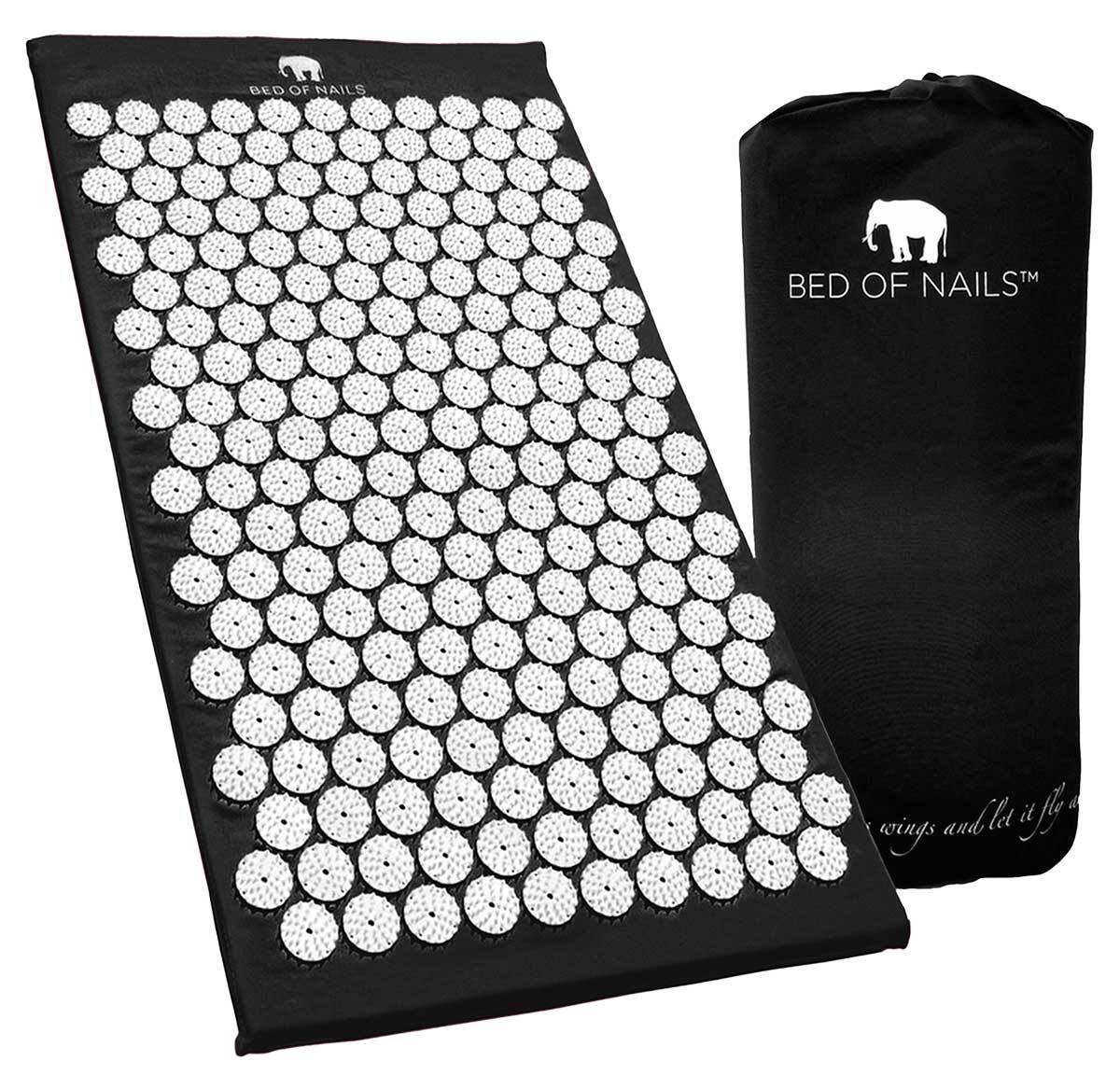 Bed of Nails - BON Mat - Black - Accupressure mats