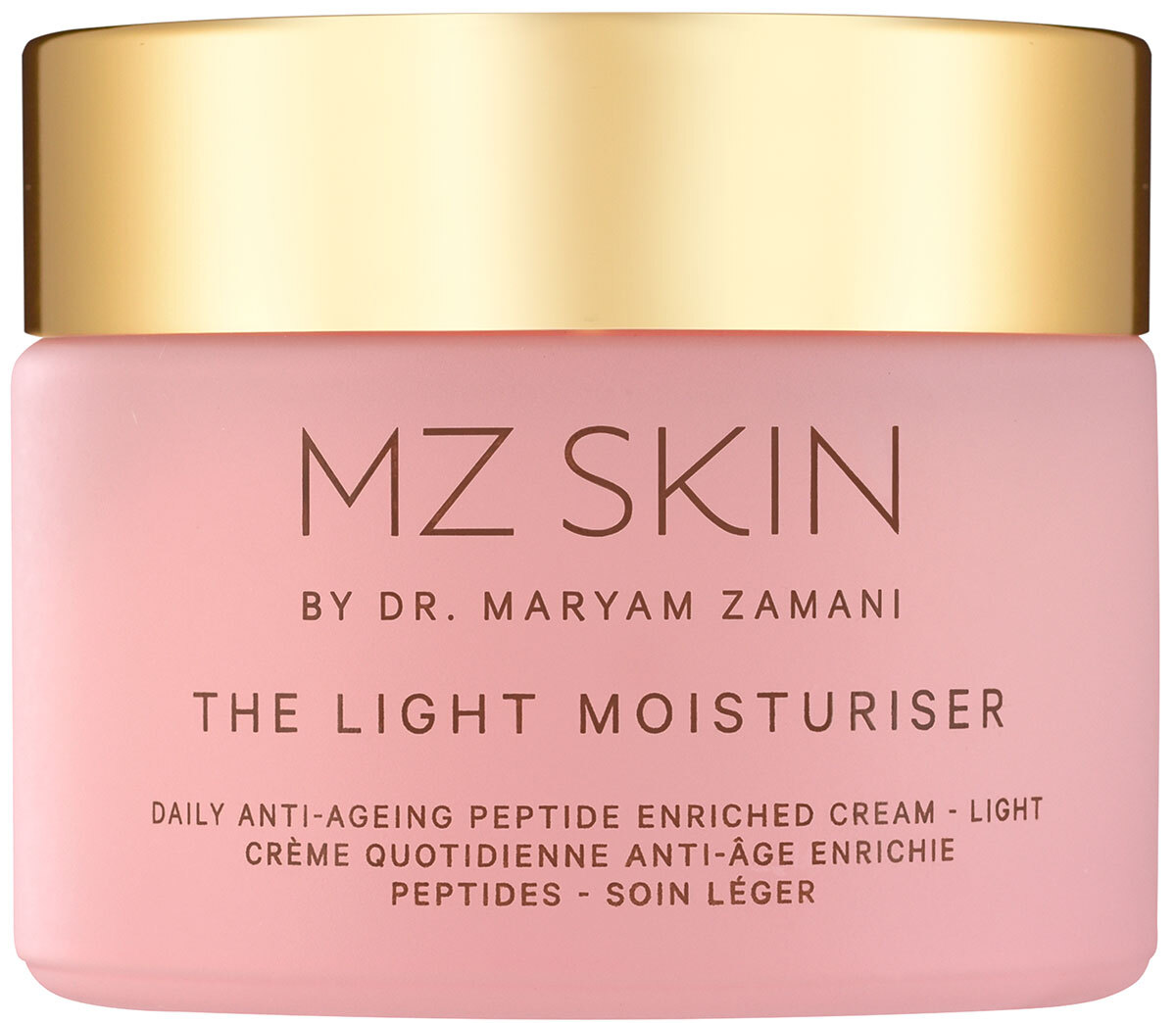 MZ Skin - The Light Moisturiser - Daily Anti-Aging Peptide Enriched Cream - Day Cream