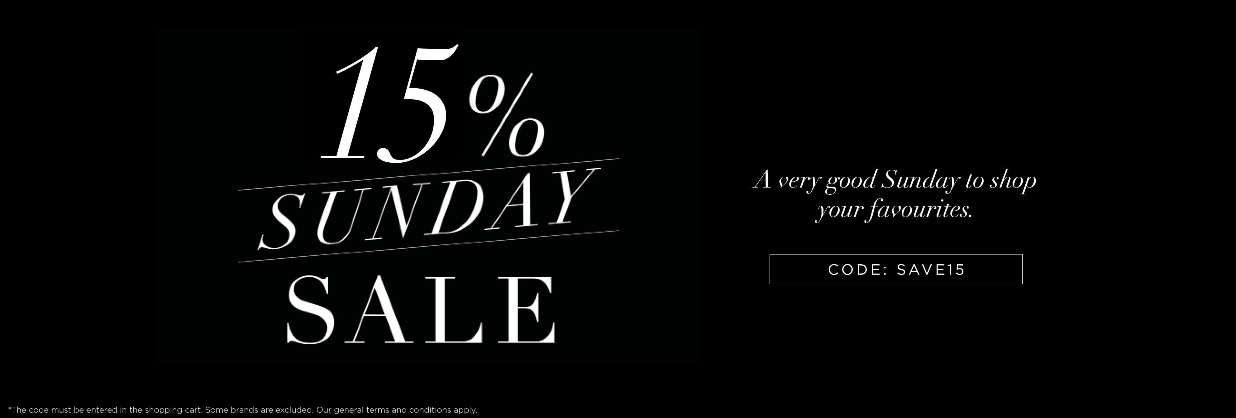 Sunday Sale
