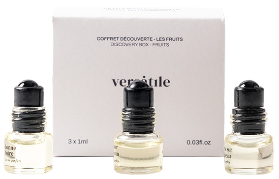 versatile paris - COFFRET DÉCOUVERTE EAU DE PARFUM 3x1ml - Fragrance Discovery Set