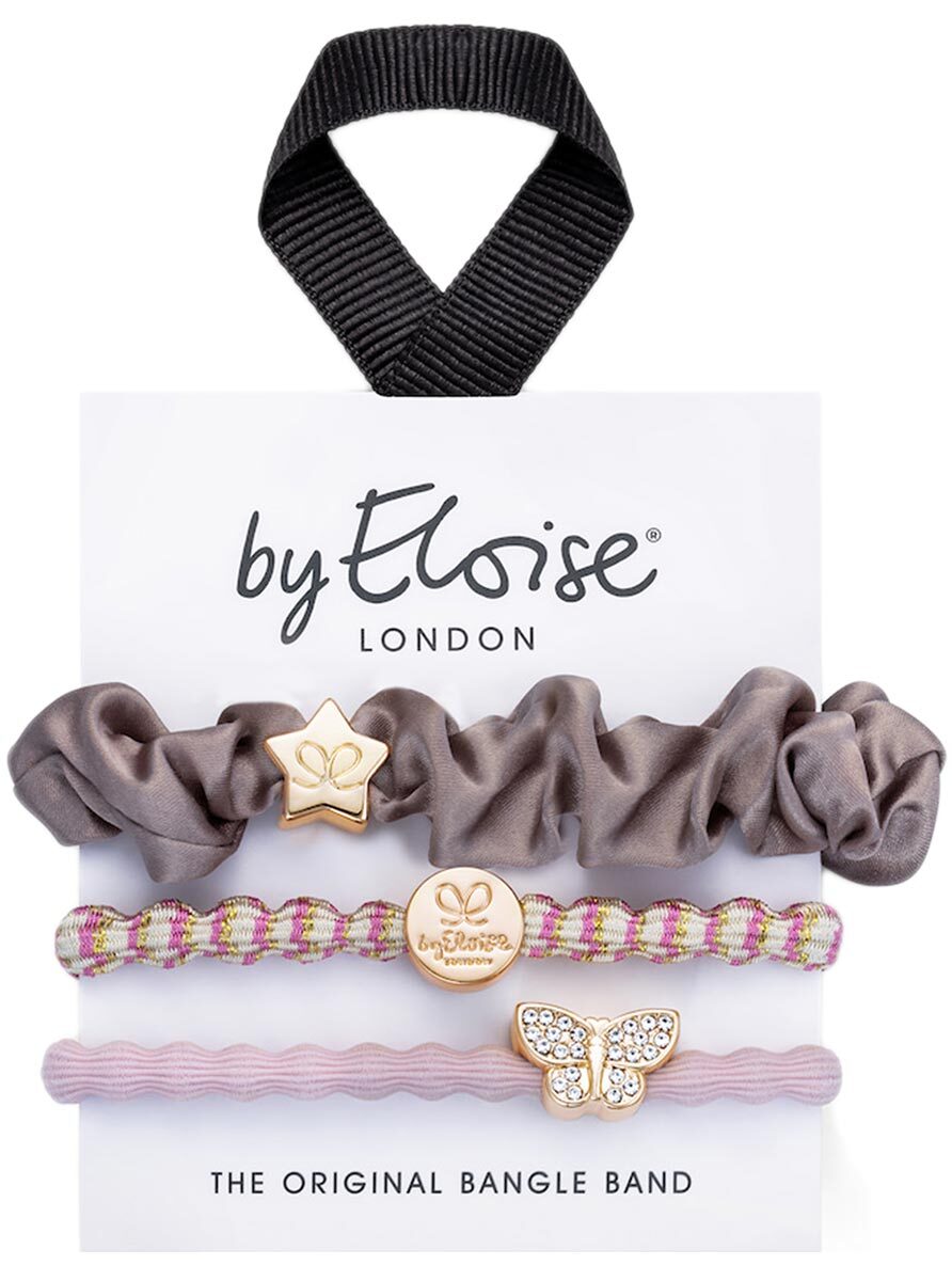 By Eloise - Butterfly Garden - Hair Ties - silk