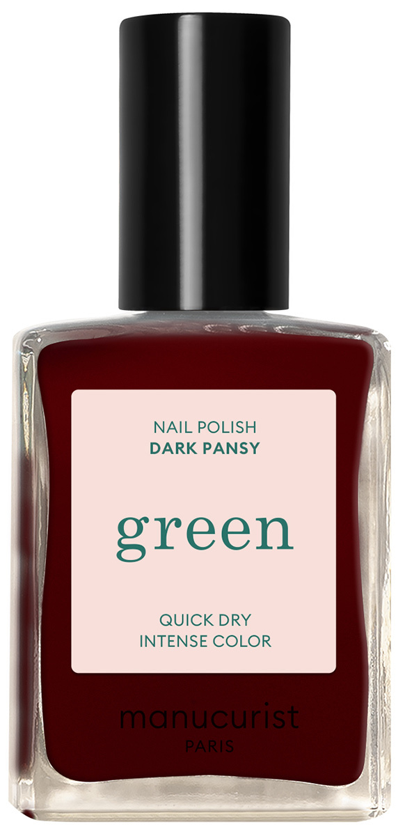 Manucurist - Green Nail Lacquer DARK PANSY - Nailpolish