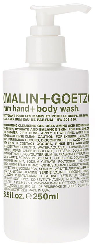 Malin + Goetz - Rum Hand + Body Wash - Shower Gel