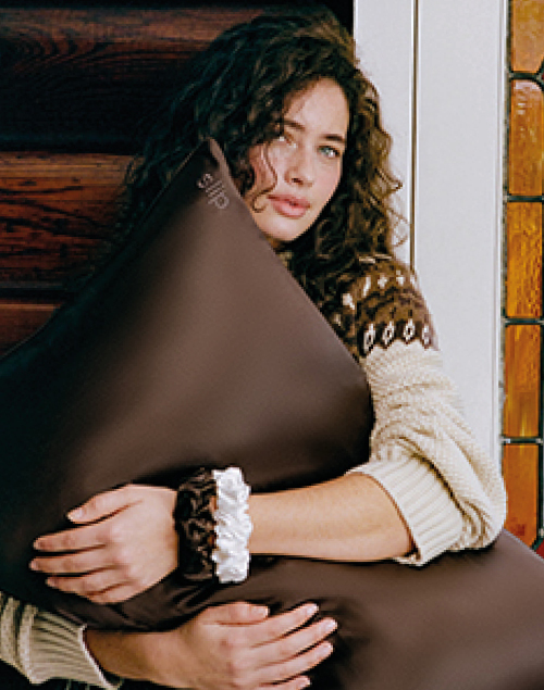Slip Pure Silk Queen Pillowcase - chocolate