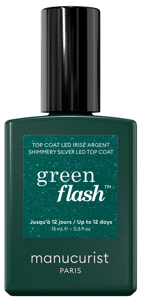 Manucurist - SHIMMERY TOP COAT- SILVER - Top & Base Coat
