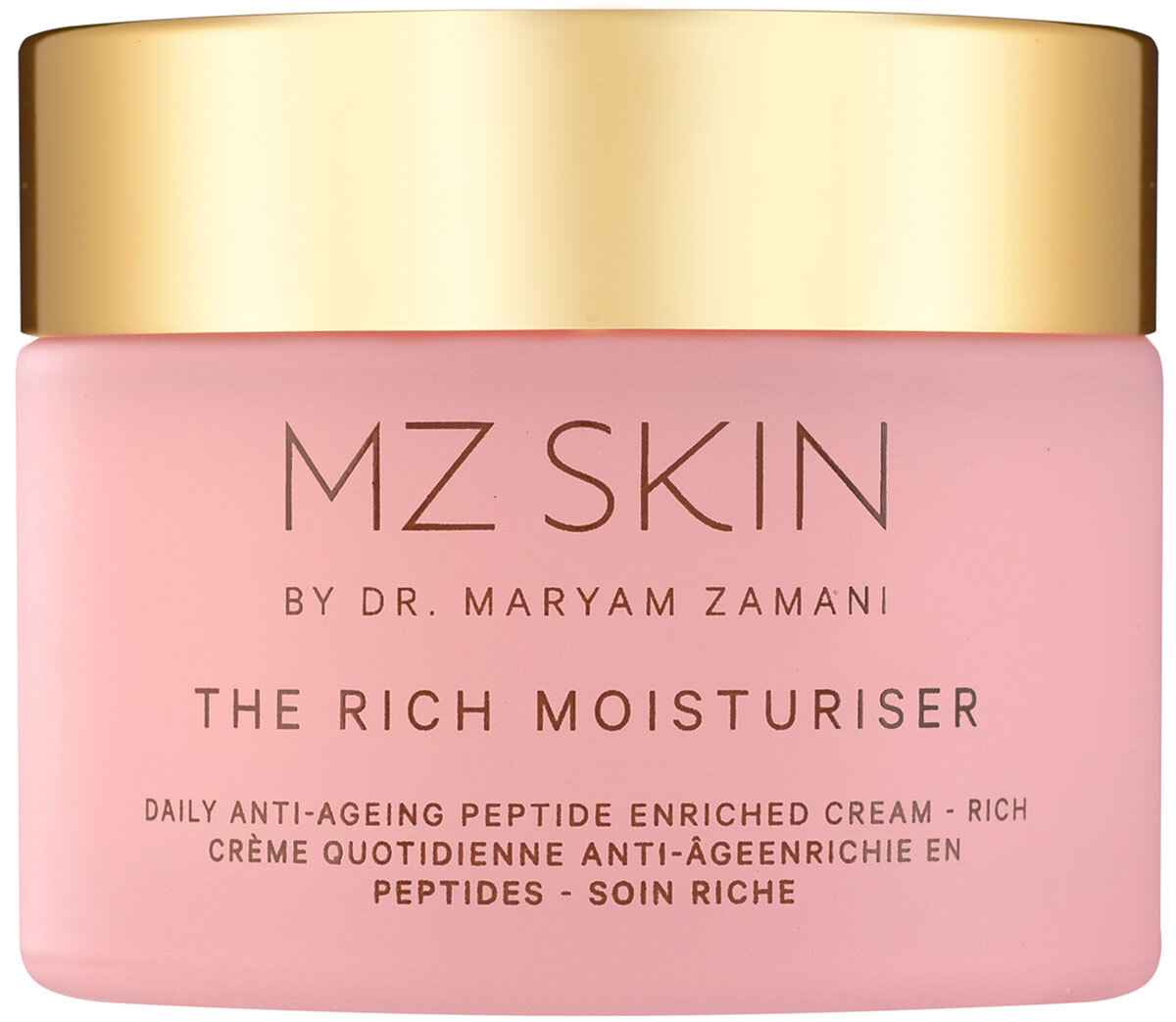 MZ Skin - The Rich Moisturiser - Daily Anti-Aging Peptide Enriched Cream - Gesichtscreme