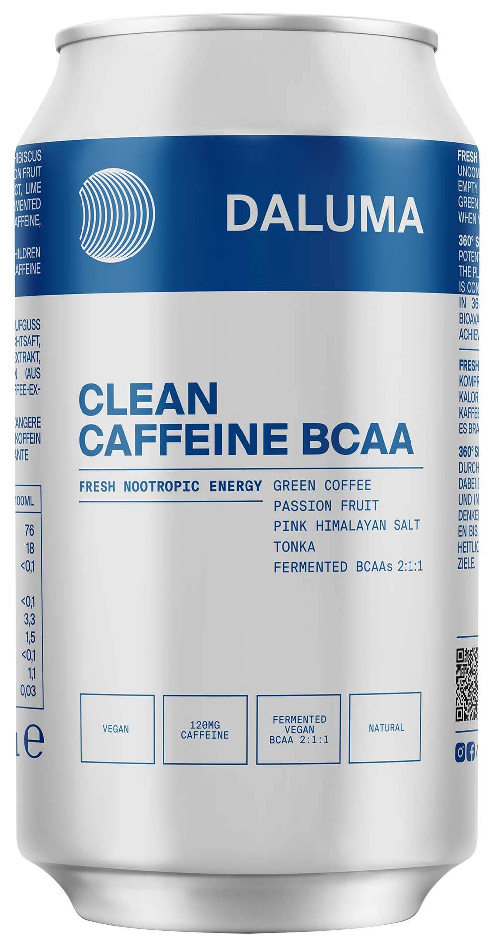 DALUMA - Energy Drink – Clean Caffeine BCAA - Liquid