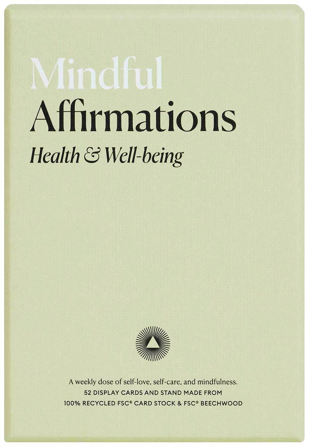 Intelligent Change - Mindful Affirmations Health & Wellbeing - Journals & Stationary