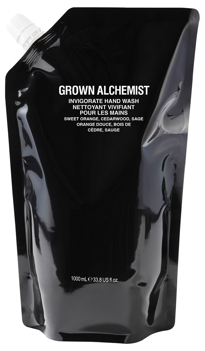 Grown Alchemist - Invigorate Hand Wash Refill Pouch - Hand soap & scrub