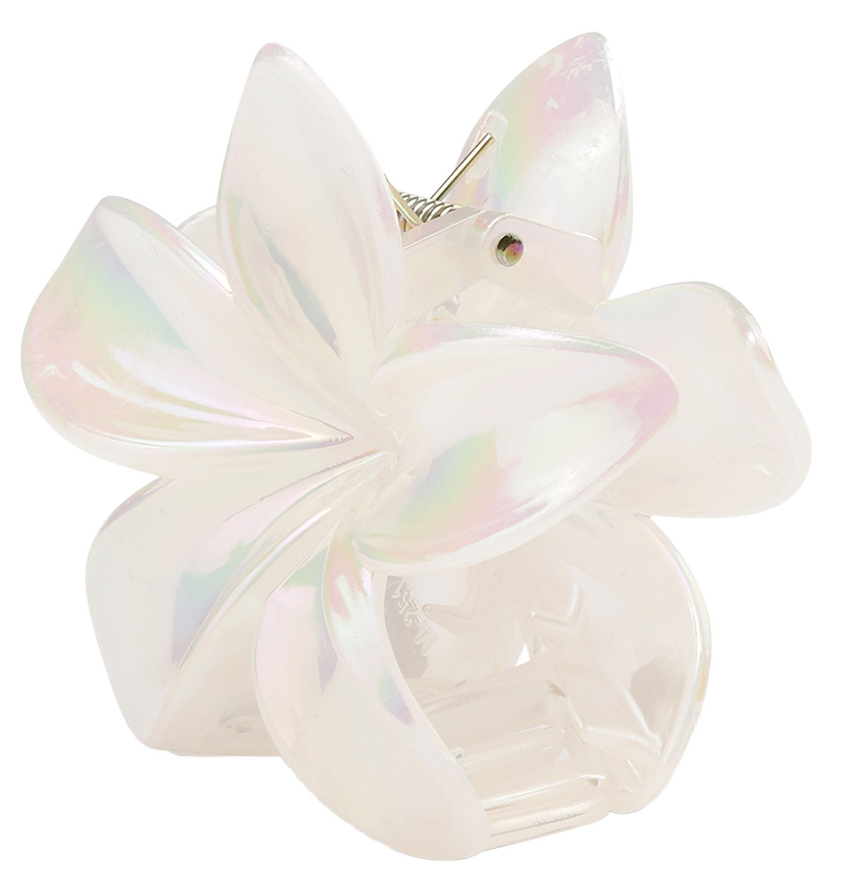 SUI AVA - Plumeria Pastel Big - Bright White - Hair clips & barrettes