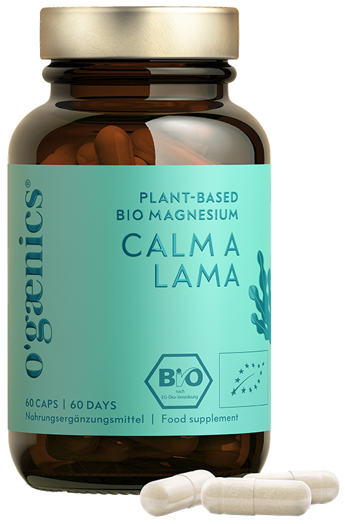 Ogaenics - CALM-A-LAMA Plant-Based Magnesium - Tablets, Pills & Capsules