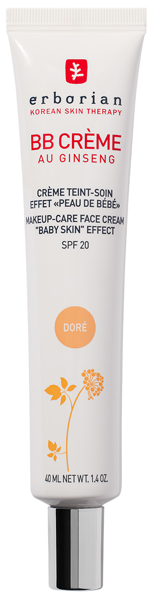 Erborian BB Cream Makeup Care Face Cream SPF20 40ml - Dore