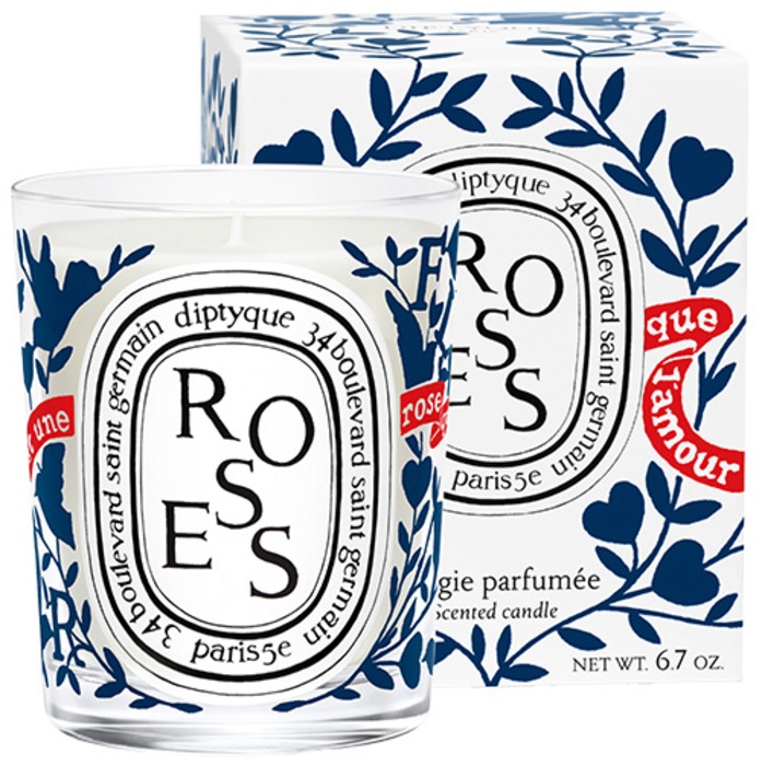 DIPTYQUE Valentines Roses Candle » buy online | NICHE BEAUTY