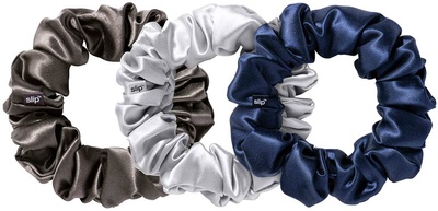 Slip Pure Silk Scrunchies Large Midnight 