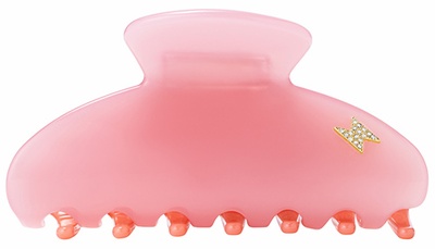 By Eloise Hair Claw Coral Blush Medium