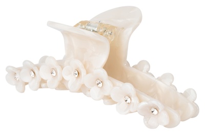 SUI AVA Bright Flower Clip - White