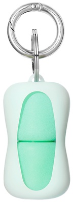 SIMIHAZE BEAUTY GLOW CASE Keychain - Clear Green 