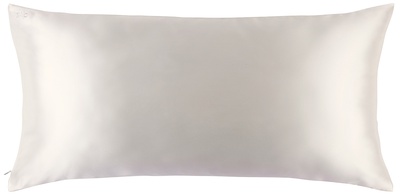 Slip Pure Silk Euro Half Pillowcase أبيض
