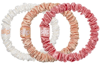 Slip Pure Silk Skinny Scrunchie Trio Cracker - noelle