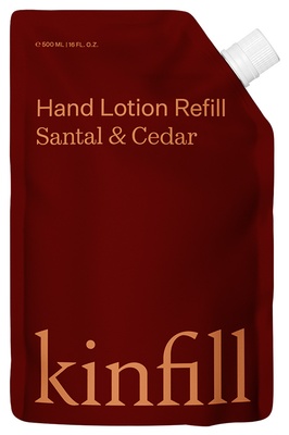 Kinfill Hand Lotion Refill - Santal & Cedar