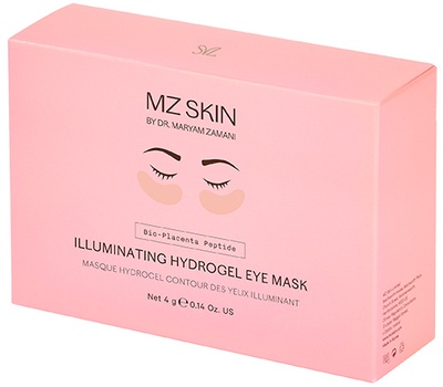 MZ Skin BIO-PLACENTA PEPTIDE ILLUMINATING HYDROGEL EYE MASK 5 Stück