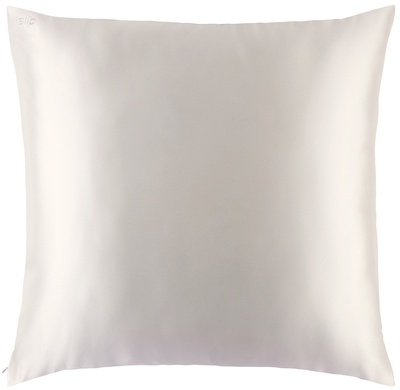 Slip Pure Silk Euro Super Square Pillowcase أبيض