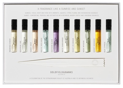 GOLDFIELD & BANKS Native Collection Discovery Set 10x2ml