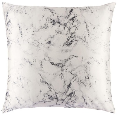 Slip Pure Silk Euro Super Square Pillowcase Marble