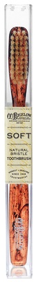 C.O. Bigelow Natural Bristle Toothbrush, Tortoise Soft Bristle