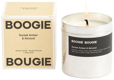 BOOGIE BOUGIE Scented Candle Sunset Amber & Almond
