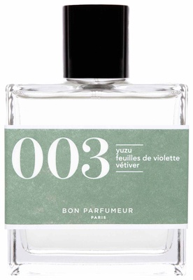 BON PARFUMEUR 003 yuzu, violet leaves, vetiver 100 ml