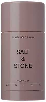 SALT & STONE Natural Deodorant الورد الأسود والعود