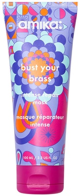 amika bust your brass cool blonde intense repair mask 250 ml