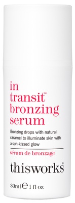 This Works In transit bronzing serum