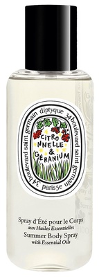 Diptyque Body Spray Citronnelle & Géranium