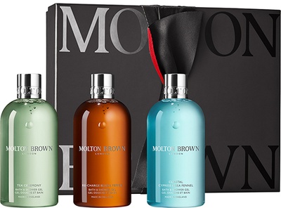 Molton Brown The Woody Fresh Bathing Trios