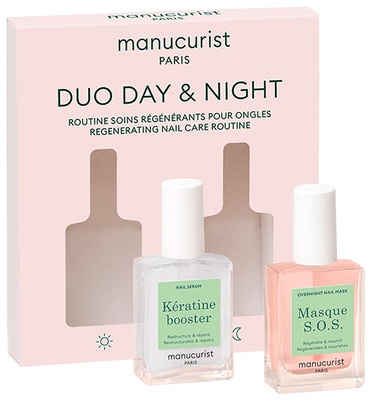 Manucurist DAY & NIGHT ROUTINE - Kératine Booster + Masque