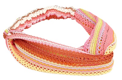SUI AVA Saint Tropez Twist Headband - Pink