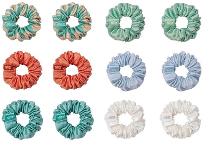 Slip Pure Silk minnie Scrunchies - Seaside