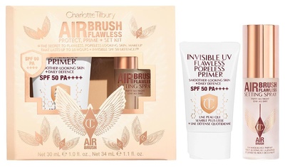 CHARLOTTE TILBURY AIRBRUSH FLAWLESS PROTECT, PRIME + SET KIT